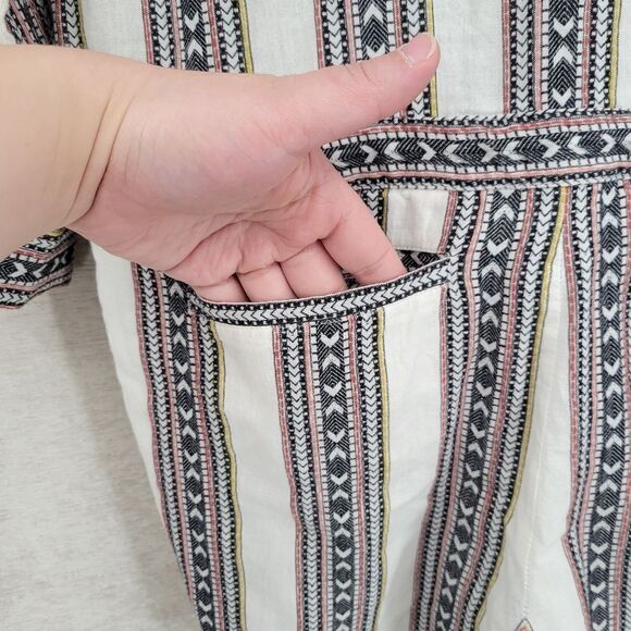 Anthropologie Berenice Embroidered Tonia Romper Women's Size XS Boho - Picture 4 of 16